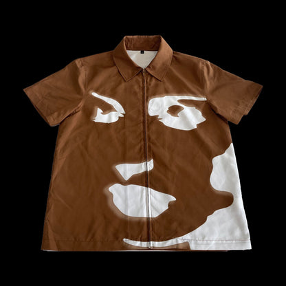 Amari faces work shirt