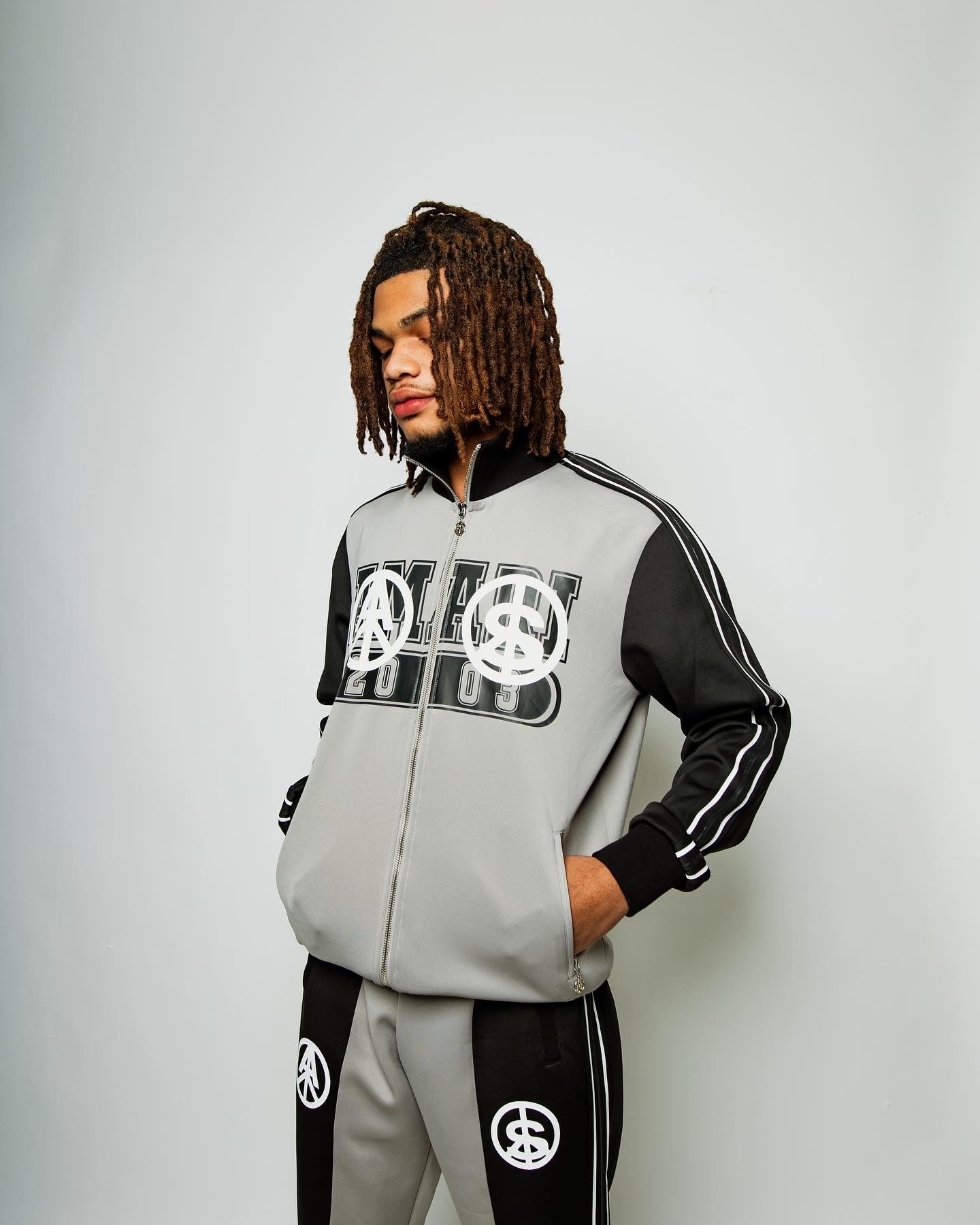 Amari recess track jacket